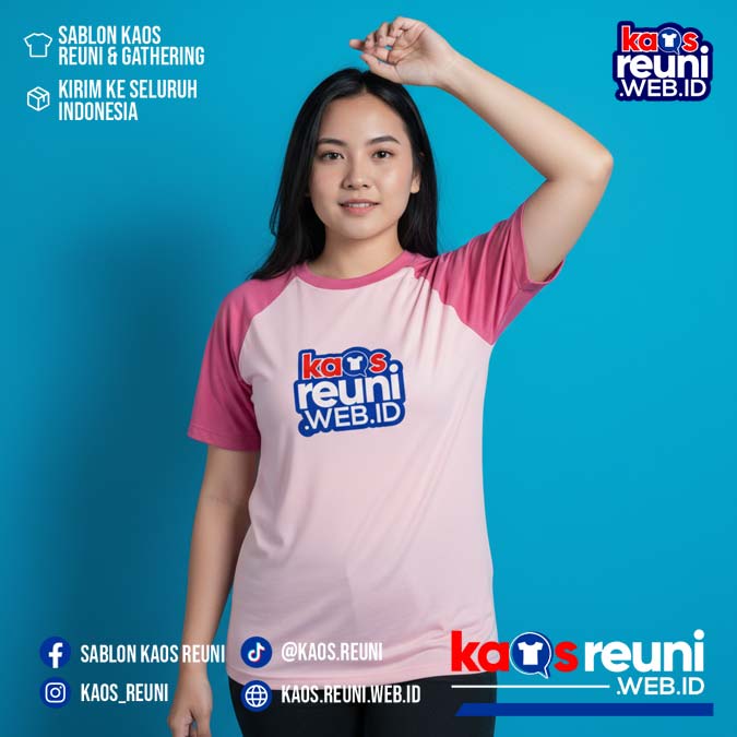 Bubblegum Pink   Baby Pink   Warna Kain Kaos Reuni Gathering (10)