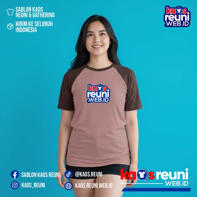 Coklat Kopi   Rustic Orchid   Warna Kain Kaos Reuni Gathering (11)