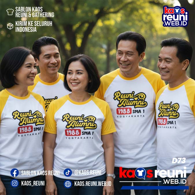 Desain Kaos Reuni 1988 (1)