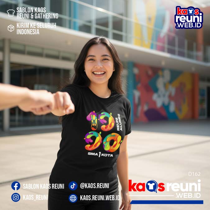 Desain Kaos Reuni 1990 (1)