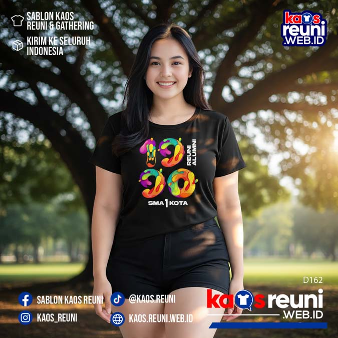 Desain Kaos Reuni 1990 (3)