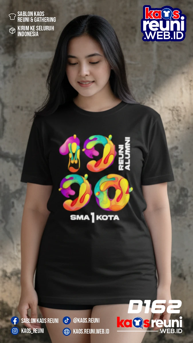 Desain Kaos Reuni 1990 (4)