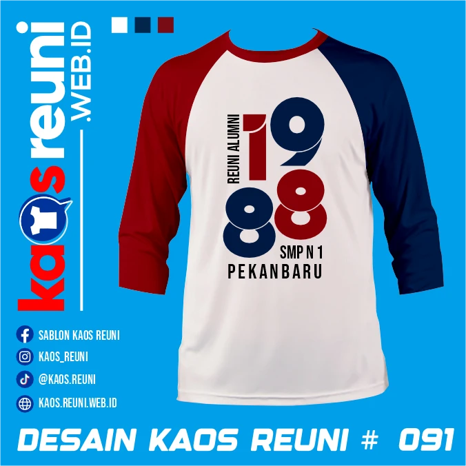 Desain Kaos Reuni Alumni Angkatan 1988 (1)