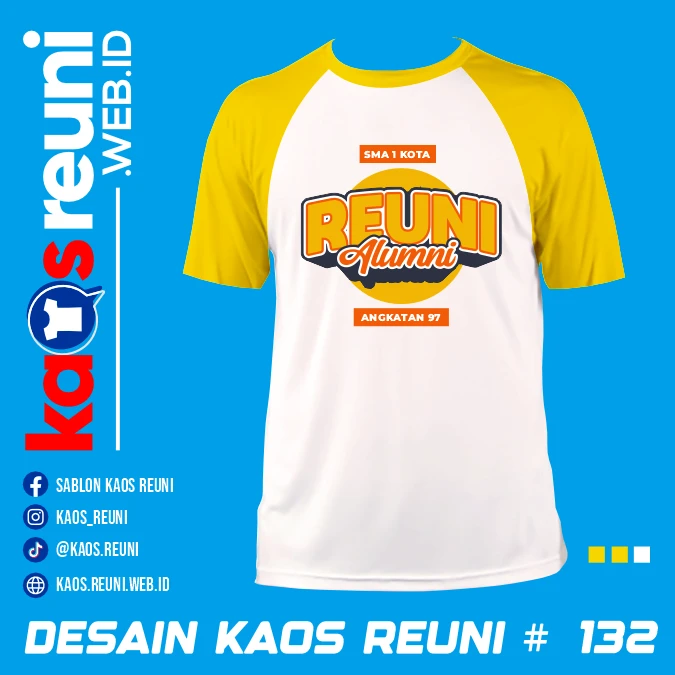 Desain Kaos Reuni Alumni Angkatan 97 Yellow (1)