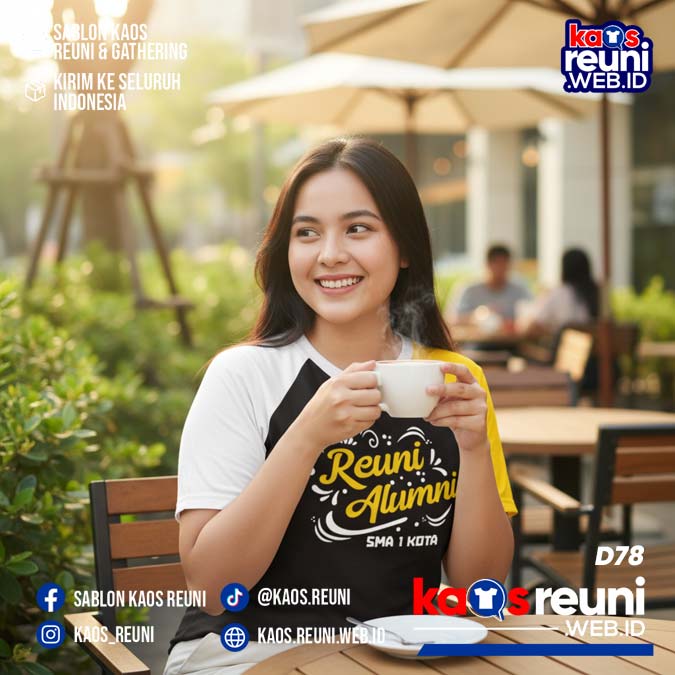 Desain Kaos Reuni Putih Kuning Hitam (30)