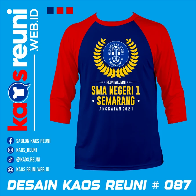 Desain Kaos Reuni SMA Negeri (1)
