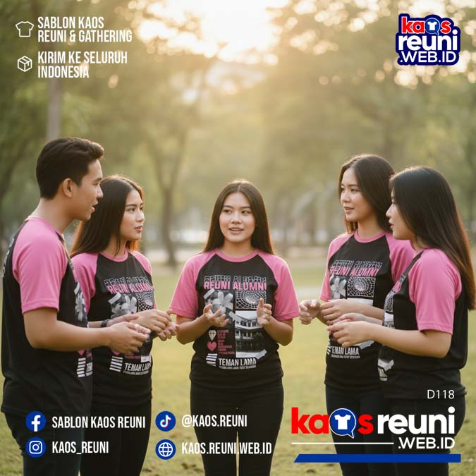 Desain Kaos Reuni StreetWear Pink (15)