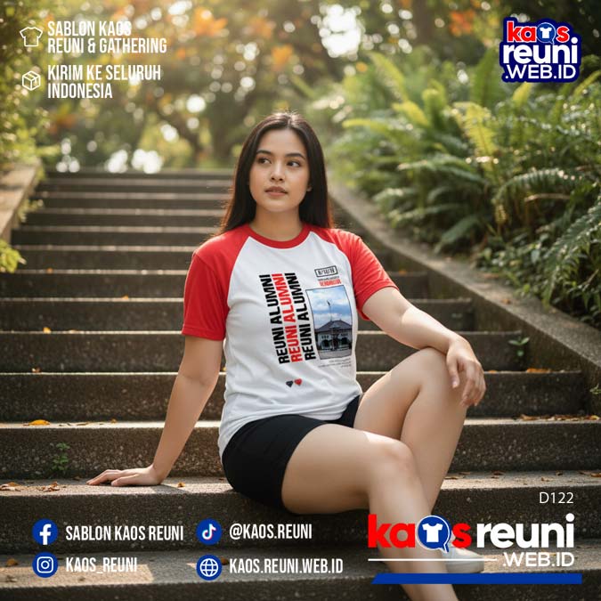 Desain Kaos Reuni StreetWear Red White (2)