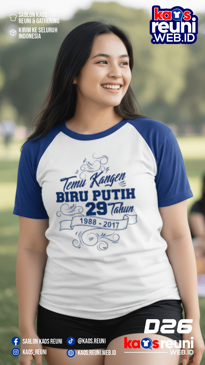 Desain Kaos Reuni Temu Kangen Putih Biru (1)