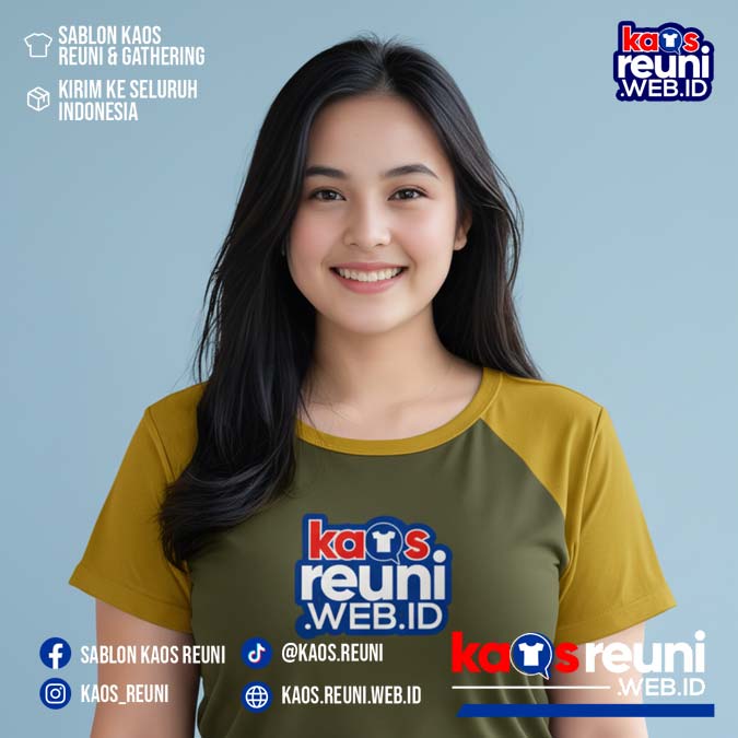 Dijon Yellow   Hijau TNI   Warna Kain Kaos Reuni Gathering (17)