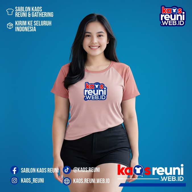 Dusty Peach   Dusty Pink   Warna Kain Kaos Reuni Gathering (2)