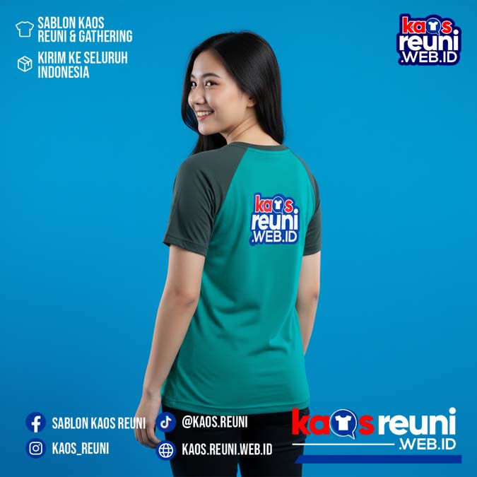 Hijau Botol Special   Tosca   Warna Kain Kaos Reuni Gathering (11)