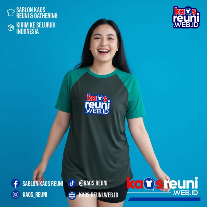 Hijau Botol Special   Tosca   Warna Kain Kaos Reuni Gathering (19)