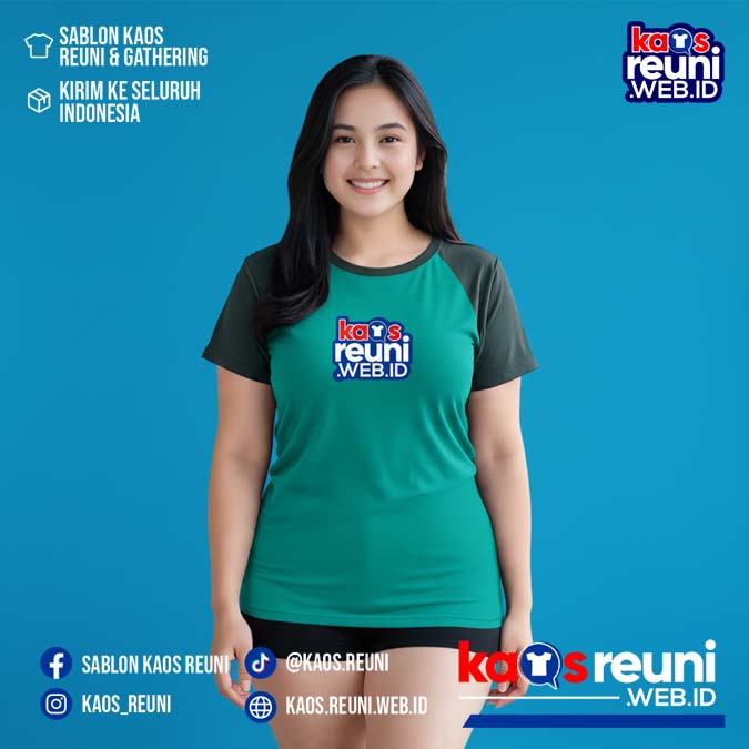 Hijau Botol Special   Tosca   Warna Kain Kaos Reuni Gathering (21)