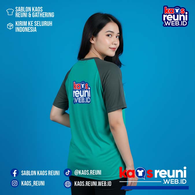 Hijau Botol Special   Tosca   Warna Kain Kaos Reuni Gathering (24)