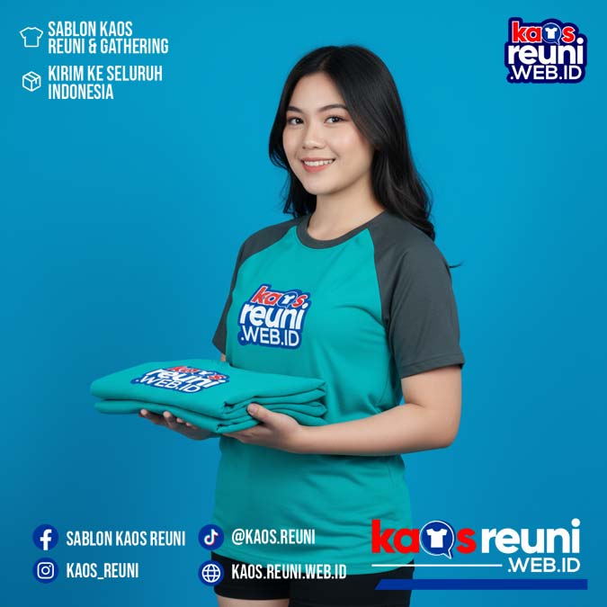 Hijau Botol Special   Tosca   Warna Kain Kaos Reuni Gathering (27)