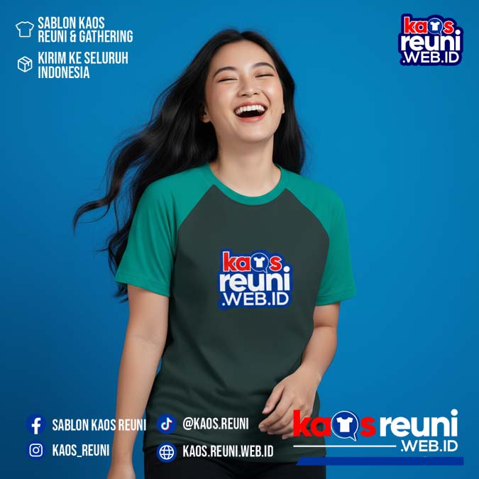 Hijau Botol Special   Tosca   Warna Kain Kaos Reuni Gathering (3)