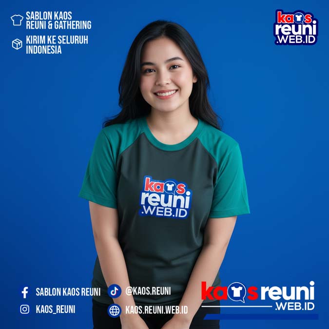 Hijau Botol Special   Tosca   Warna Kain Kaos Reuni Gathering (5)