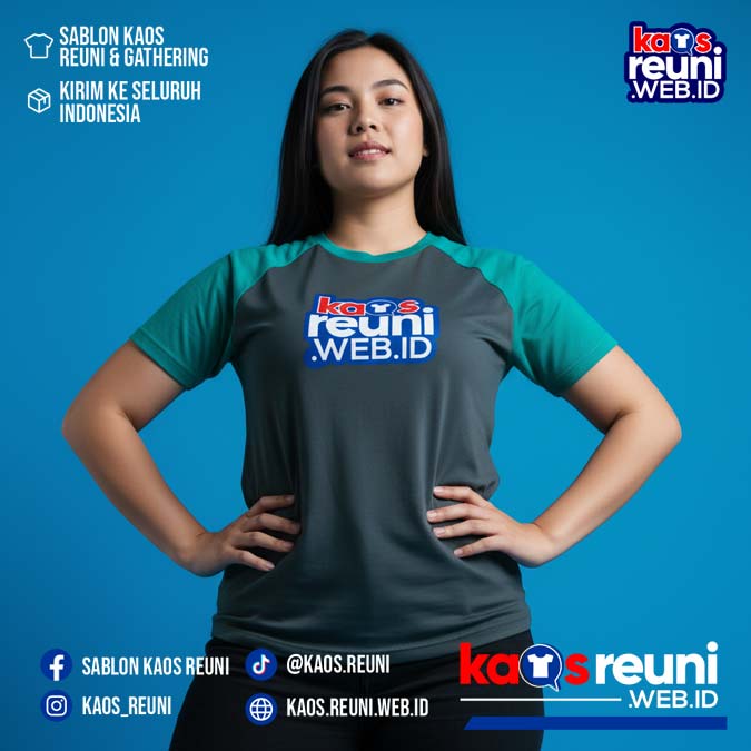 Hijau Botol Special   Tosca   Warna Kain Kaos Reuni Gathering (7)