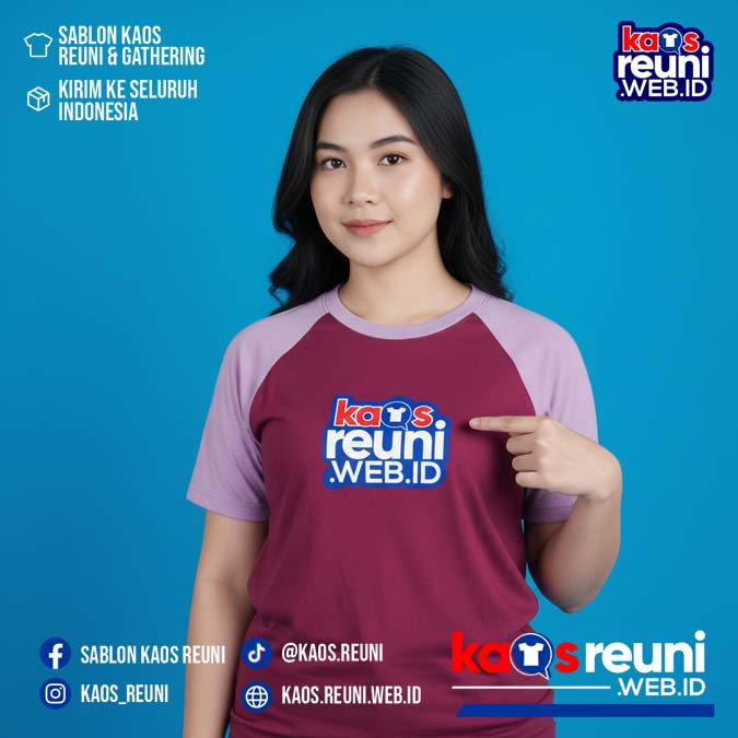 Magenta   Lilac   Warna Kain Kaos Reuni Gathering (6)