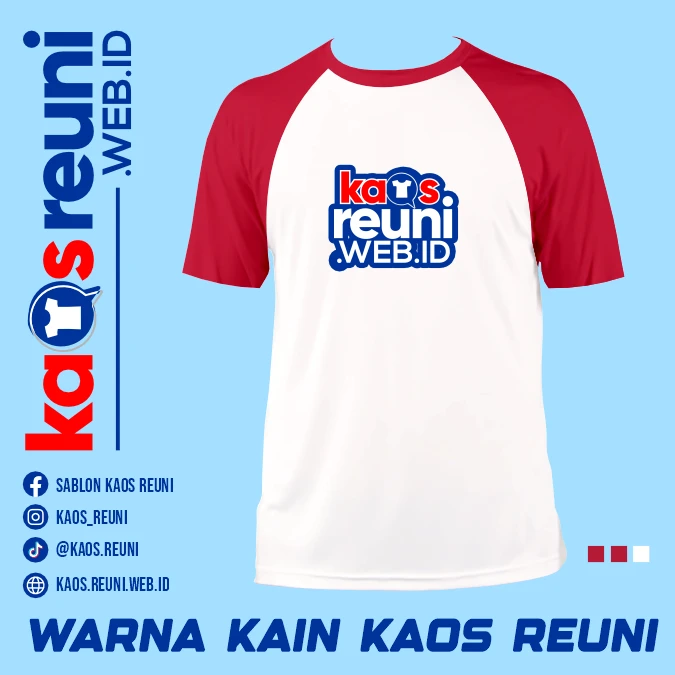 Putih   Merah Cabe   Benhur Special   Kaos Raglan Reuni Gathering (2)
