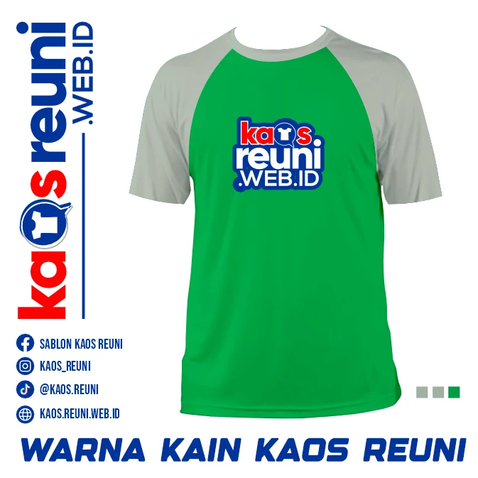 Seafoam Green   Hijau Fuji   Warna Kain Kaos Reuni Gathering (1)