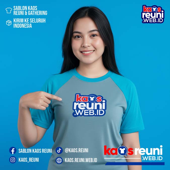 Turkis   Cameo Blue   Warna Kain Kaos Reuni Gathering (12)