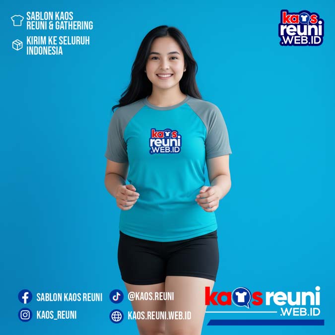 Turkis   Cameo Blue   Warna Kain Kaos Reuni Gathering (21)