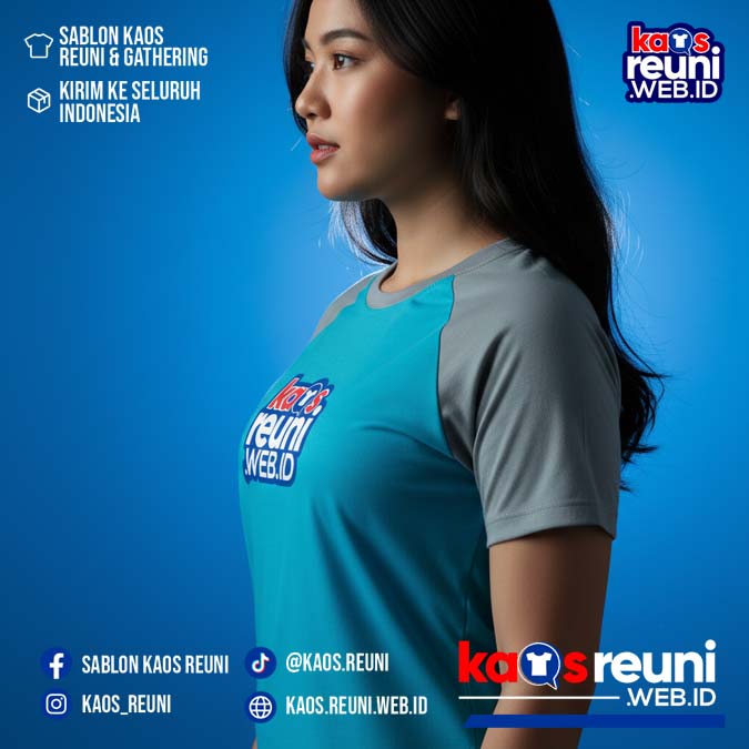 Turkis   Cameo Blue   Warna Kain Kaos Reuni Gathering (4)