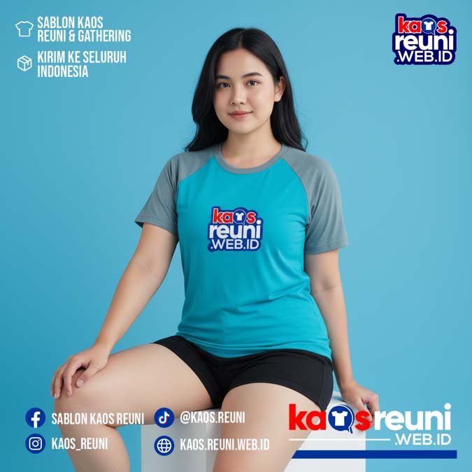 Turkis   Cameo Blue   Warna Kain Kaos Reuni Gathering (6)