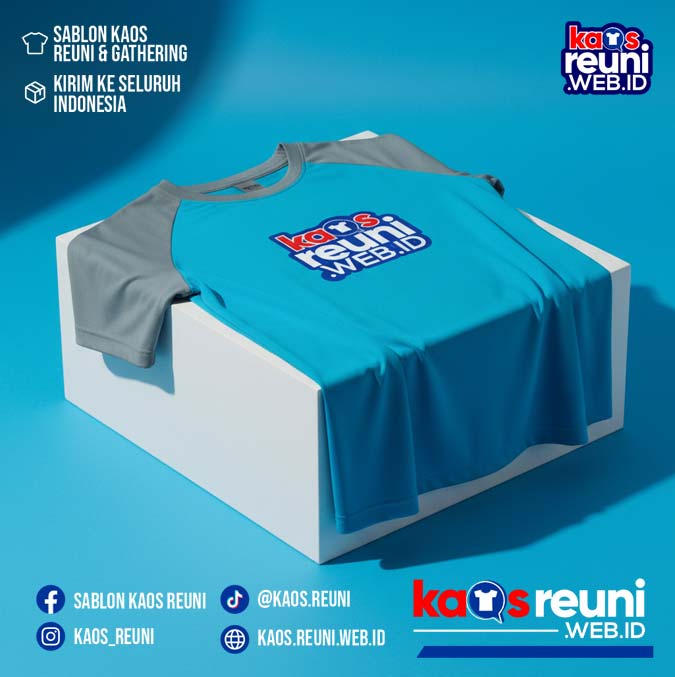Turkis   Cameo Blue   Warna Kain Kaos Reuni Gathering (8)