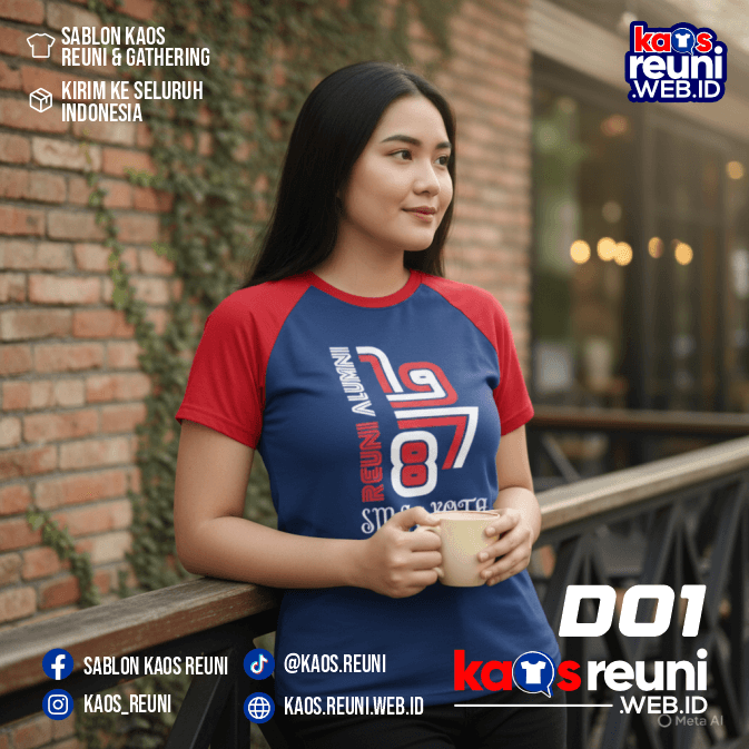 Desain Kaos Reuni 01 Raglan Merah Biru (3)