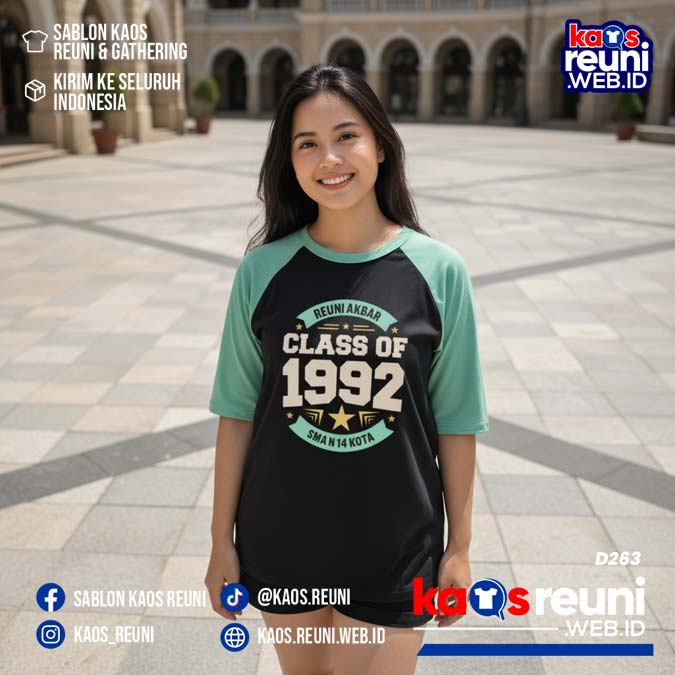 Desain Kaos Reuni 1992 Hijau Mint (20)