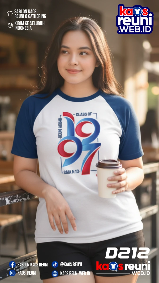Desain Kaos Reuni Alumni 1997 Putih Navy (2)