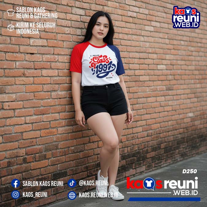 Desain Kaos Reuni Class Of 1997 Tri Color (47)