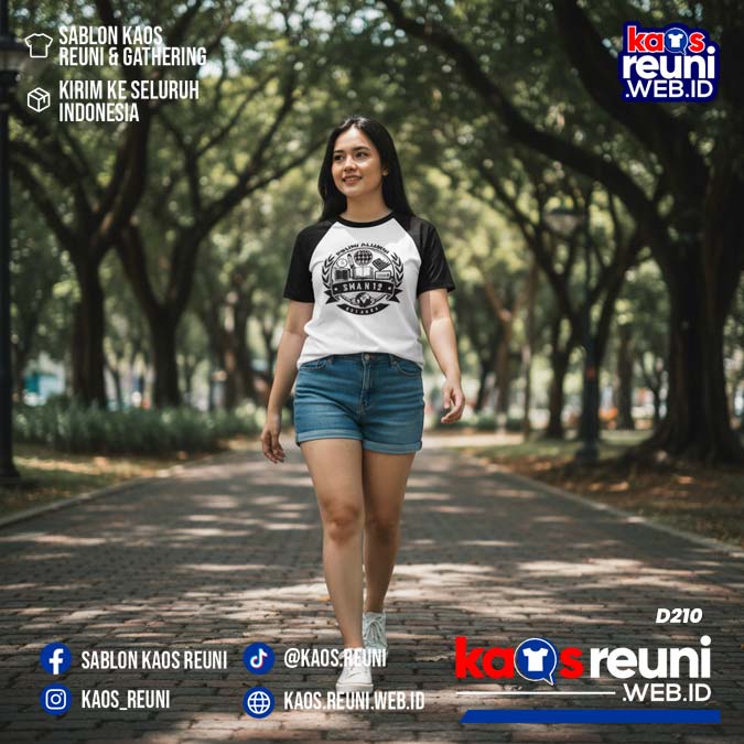 Desain Kaos Reuni SMA 12 Hitam Putih (15)