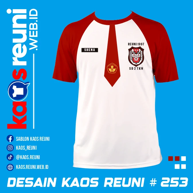 Desain Kaos Reuni Seragam Dasi SD (1)
